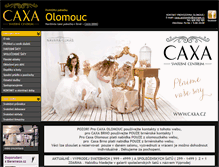 Tablet Screenshot of caxa.cz